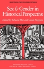 Image for Sex and Gender in Historical Perspective