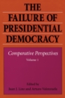 Image for The Failure of Presidential Democracy