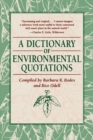 Image for A Dictionary of Environmental Quotations