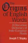 Image for The origins of English words  : a discursive dictionary of Indo-European roots