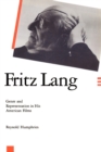 Image for Fritz Lang  : genre and representation in his American films