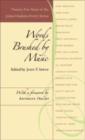 Image for Words Brushed by Music : Twenty-Five Years of the Johns Hopkins Poetry Series