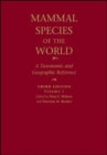 Image for Mammal species of the world  : a taxonomic and geographic reference
