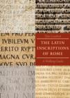 Image for The Latin Inscriptions of Rome