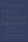 Image for Financing higher education worldwide  : who pays? who should pay?
