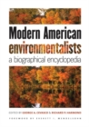 Image for Modern American Environmentalists: A Biographical Encyclopedia