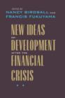 Image for New ideas on development after the financial crisis