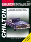 Image for Chevrolet Full-Size Cars (79 - 89) (Chilton)