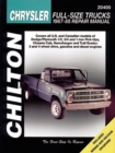 Image for Dodge Pick-Ups (67 - 88) (Chilton)