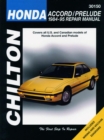 Image for Honda Accord/Prelude (84 - 95) (Chilton)