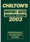 Image for Chilton&#39;s Import Service Manual
