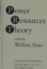 Image for Power Resource Theory and the Welfare State : A Critical Approach