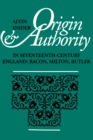 Image for Origin and Authority in Seventeenth-Century England