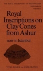 Image for Royal Inscriptions on Clay Cones from Ashur now in Istanbul
