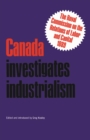 Image for Canada Investigates Industrialism