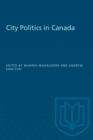 Image for City Politics in Canada