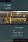Image for The Question of Meaning