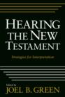 Image for Hearing the New Testament