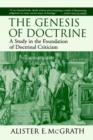 Image for The Genesis of Doctrine