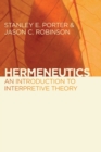 Image for Hermeneutics  : an introduction to interpretive theory
