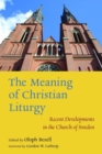 Image for The Meaning of Christian Liturgy : Recent Developments in the Church of Sweden