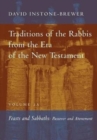 Image for Traditions of the Rabbis from the Era of the New Testament, Volume 2A : Feasts and Sabbaths