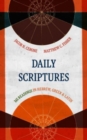 Image for Daily Scriptures : 365 Readings in Hebrew, Greek, and Latin