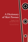 Image for A Dictionary of Skiri Pawnee
