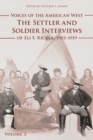 Image for Voices of the American West  : the settler and soldier interviews of Eli S. Ricker, 1903-1919Volume 2