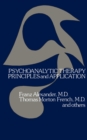 Image for Psychoanalytic Therapy : Principles and Application