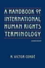 Image for A handbook of international human rights terminology