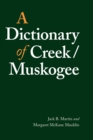 Image for A Dictionary of Creek/Muskogee