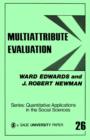 Image for Multiattribute Evaluation