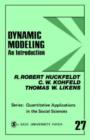 Image for Dynamic Modeling : An Introduction