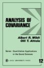 Image for Analysis of covariance