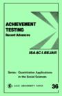 Image for Achievement Testing : Recent Advances