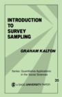 Image for Introduction to Survey Sampling