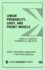Image for Linear Probability, Logit, and Probit Models