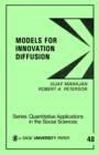 Image for Models for Innovation Diffusion