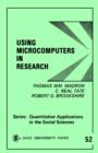 Image for Using Microcomputers in Research