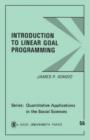 Image for Introduction to Linear Goal Programming