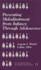 Image for Preventing Maladjustment from Infancy through Adolescence