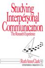 Image for Studying Interpersonal Communication