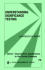 Image for Understanding Significance Testing