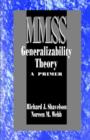 Image for Generalizability Theory