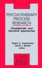 Image for Psychotherapy Process Research : Paradigmatic and Narrative Approaches
