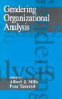 Image for Gendering Organizational Analysis