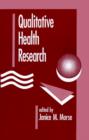 Image for Qualitative Health Research