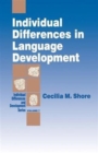Image for Individual Differences in Language Development