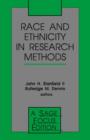 Image for Race and Ethnicity in Research Methods